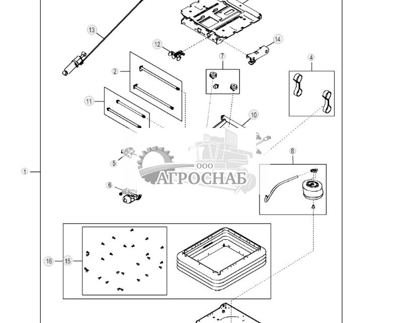 Компоненты пневмоподвески сиденья (высокого качества) - ST3559 492.jpg